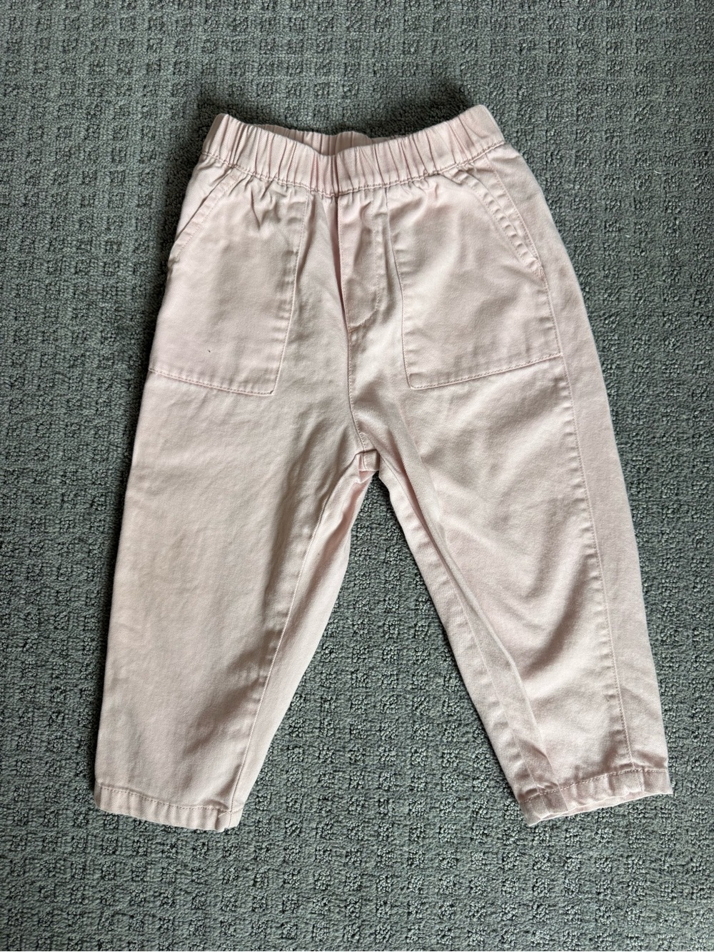 GAP Light Pink Pull-On Barrel Pants